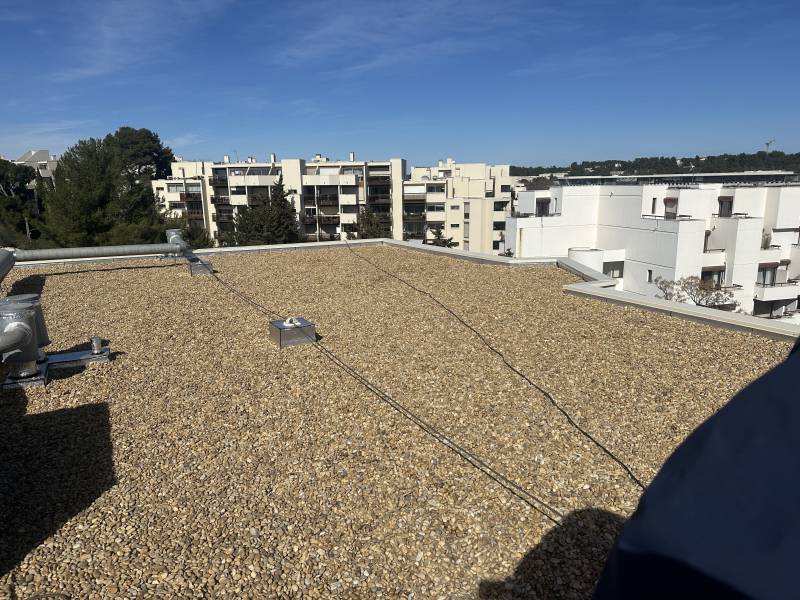 étanchéité de toiture à Poulx (30)