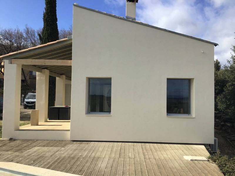 Installation d'une isolation thermique par l'extérieur d'une villa sur Avignon